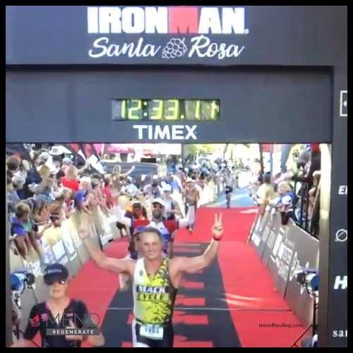 MEND helps triathlete train better, recover faster