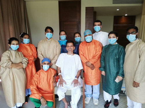 Fight For His Life Against COVID-19