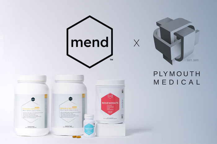 Mend and PLYMOUTH MEDICAL Partner to Expand Medical Nutrition in Biologics