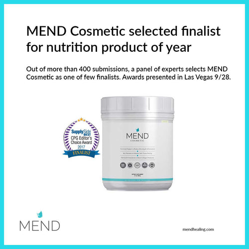 MEND Cosmetic Selected Editor’s Choice Finalist