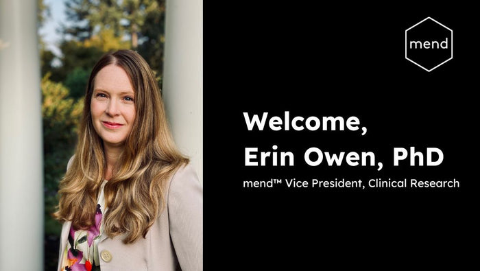 Erin Owen, PhD. Joins mend™ to Lead Clinical Research