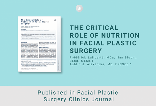 Clinical Paper on The Critical Role of Nutrition in Facial Plastic Surgery