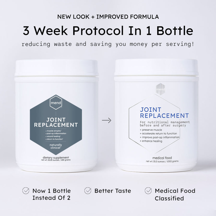 Sorte Mend Mend Joint Replacement | Clinically Proven to Enhance Recovery - MEND